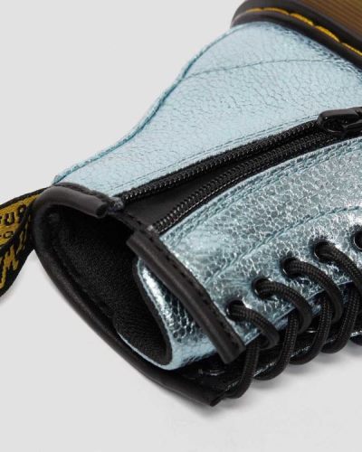 Botas Dr Martens Toddler 1460 Crinkle Metallic Para Niños DR4812P